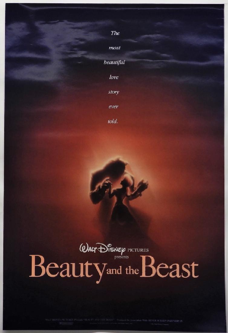 Beauty And The Beast 1991 Ds 1 Sheet Movie Poster Jan 12 19 Bruneau Co Auctioneers In Ri