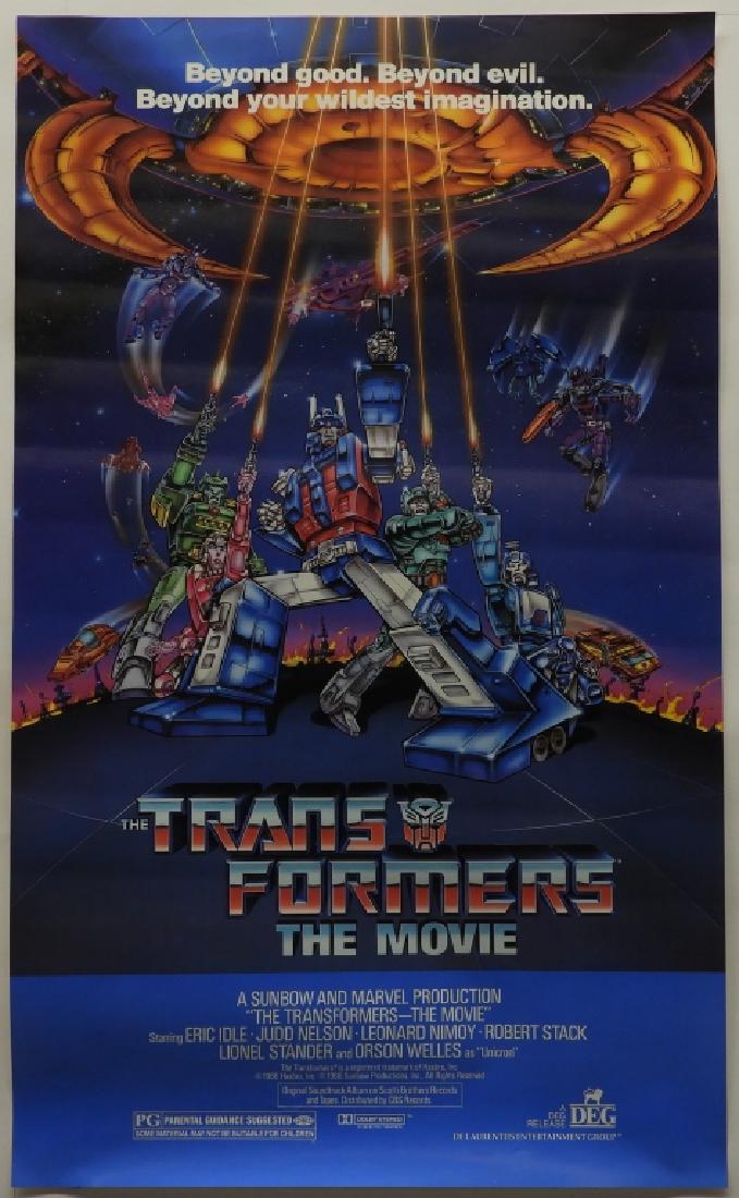 Transformers the Movie 1986 One Sheet Movie Poster (1 of 4)