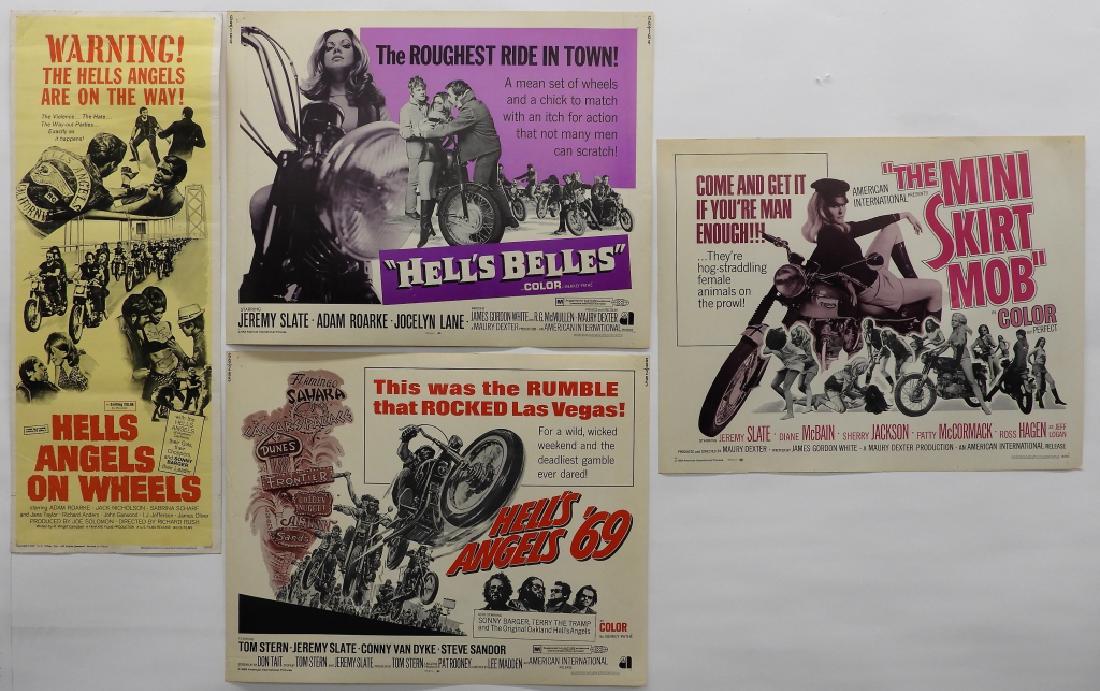 4 Hell's Angels Motorcycle Club Movie Posters (1 of 11)