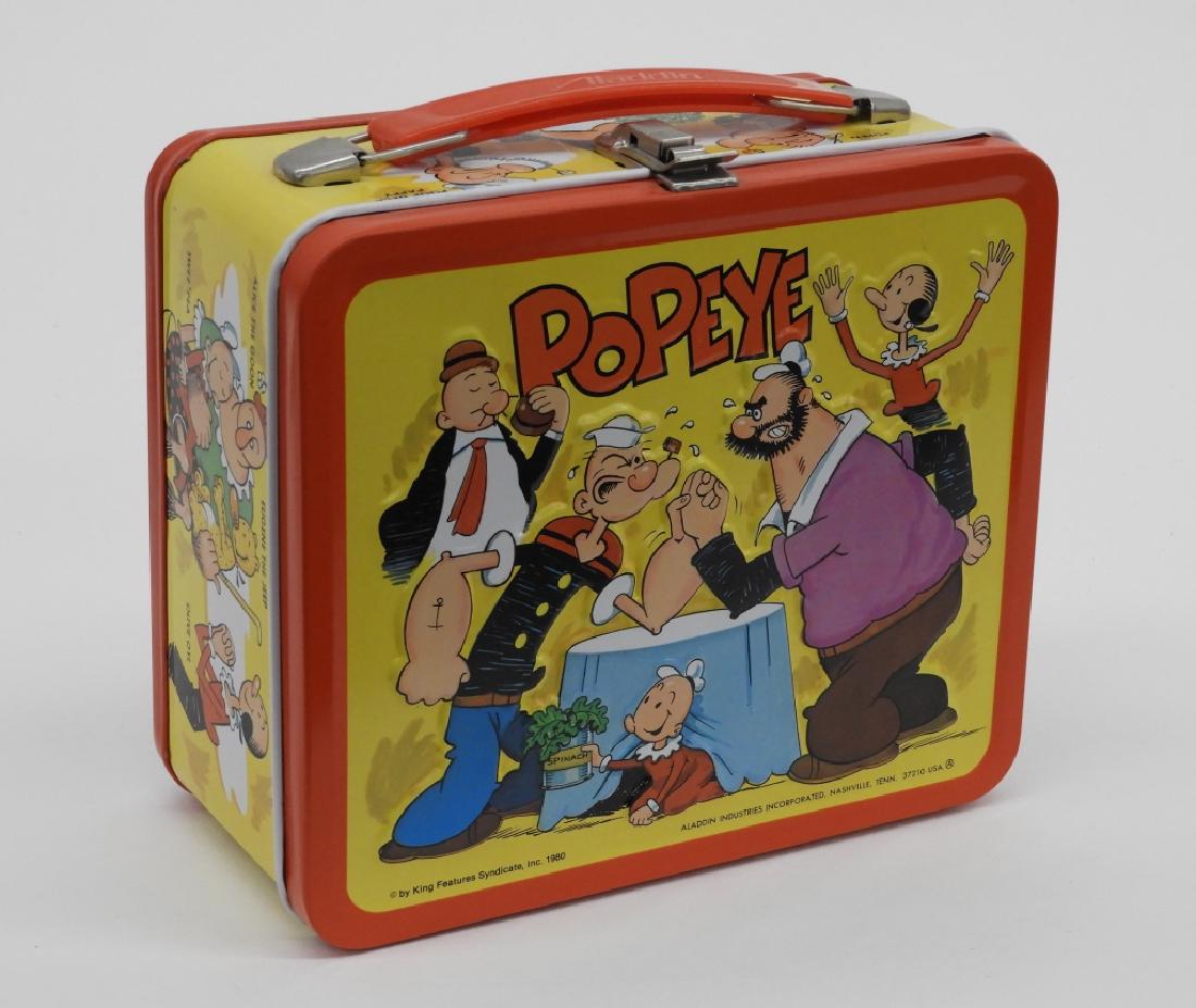 1980 Aladdin Popeye Lunch Box - No Thermos (1 of 8)