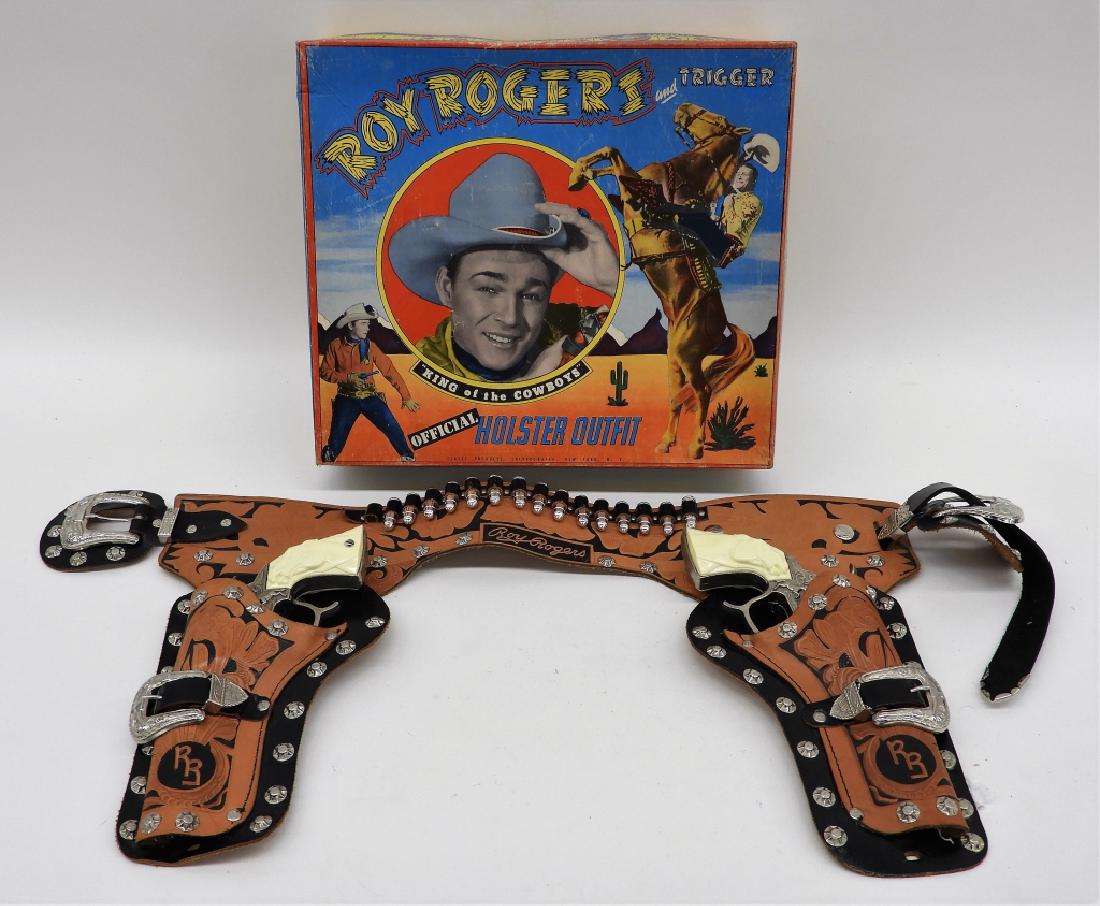 Roy Rogers Official Holster & Cap Gun Outfit