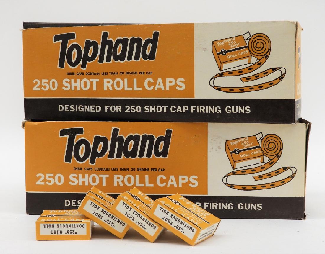 2 Boxes of NOS Nichols Tophand 250 Roll Caps (1 of 3)