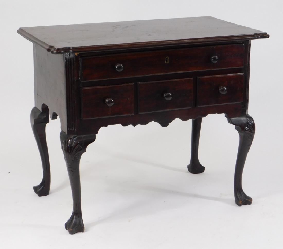 18C Philadelphia Queen Anne Lowboy Dressing Table