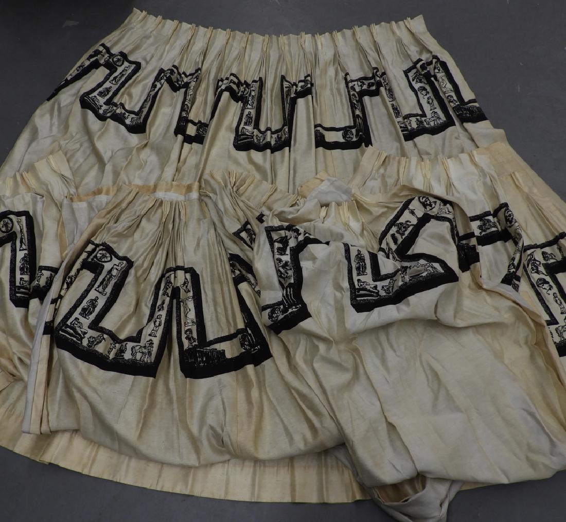 Group Vintage Silk Brocade Drapes (1 of 7)