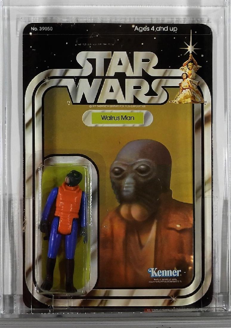 1979 Kenner Star Wars 21 Back Walrus Man AFA 75 (1 of 3)
