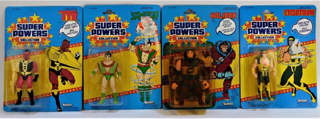 4PC 1985 Canadian Kenner Super Powers MOSC Group (1 of 8)