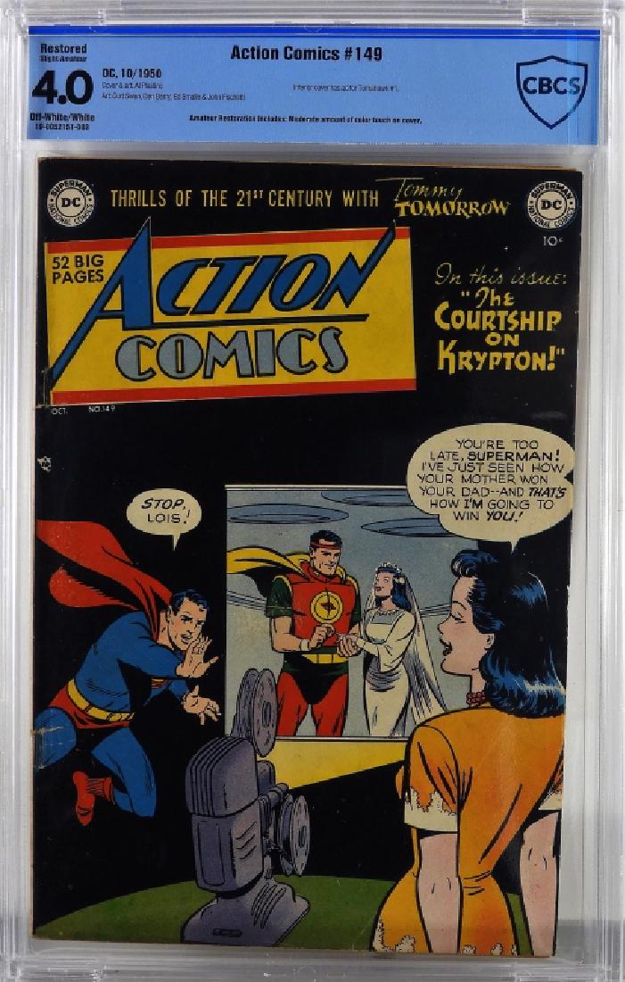 DC Comics Action Comics #149 CBCS 4.0 (1 of 2)