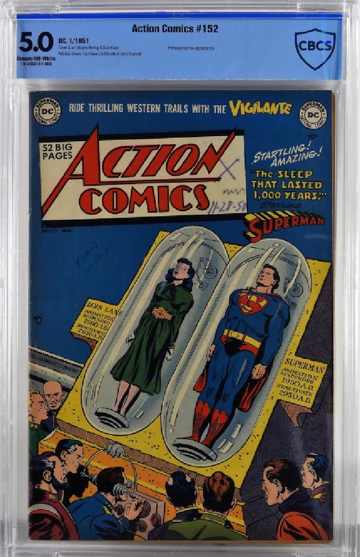 DC Comics Action Comics #152 CBCS 5.0 (1 of 2)