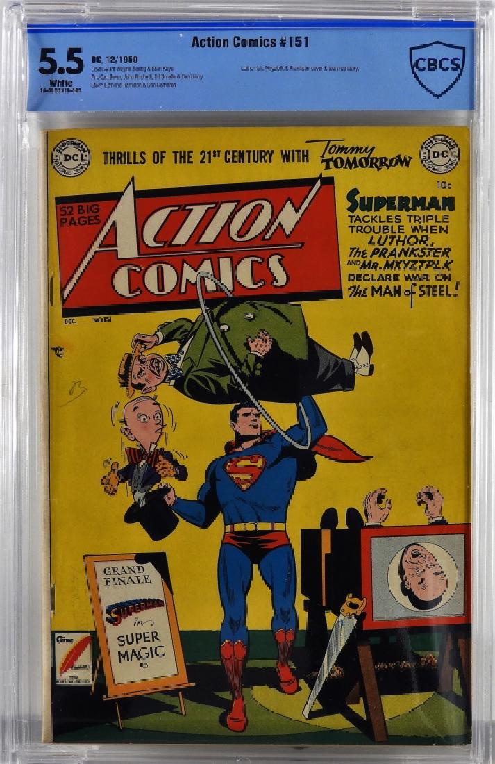 DC Comics Action Comics #151 CBCS 5.5 (1 of 2)
