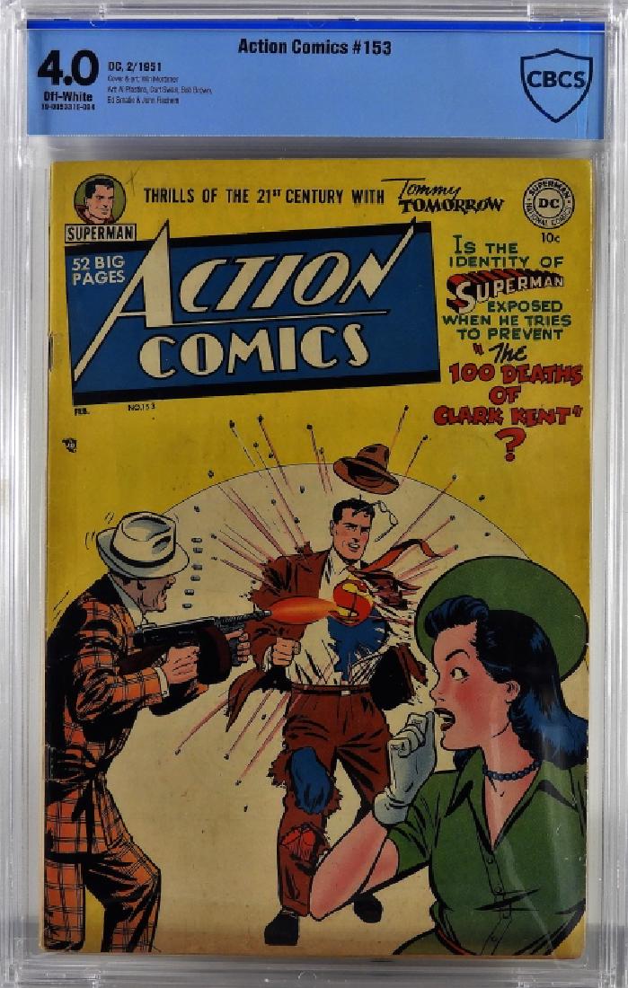 DC Comics Action Comics #153 CBCS 4.0 (1 of 2)