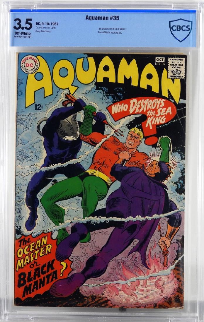 DC Comics Aquaman #35 CBCS 3.5 (1 of 2)