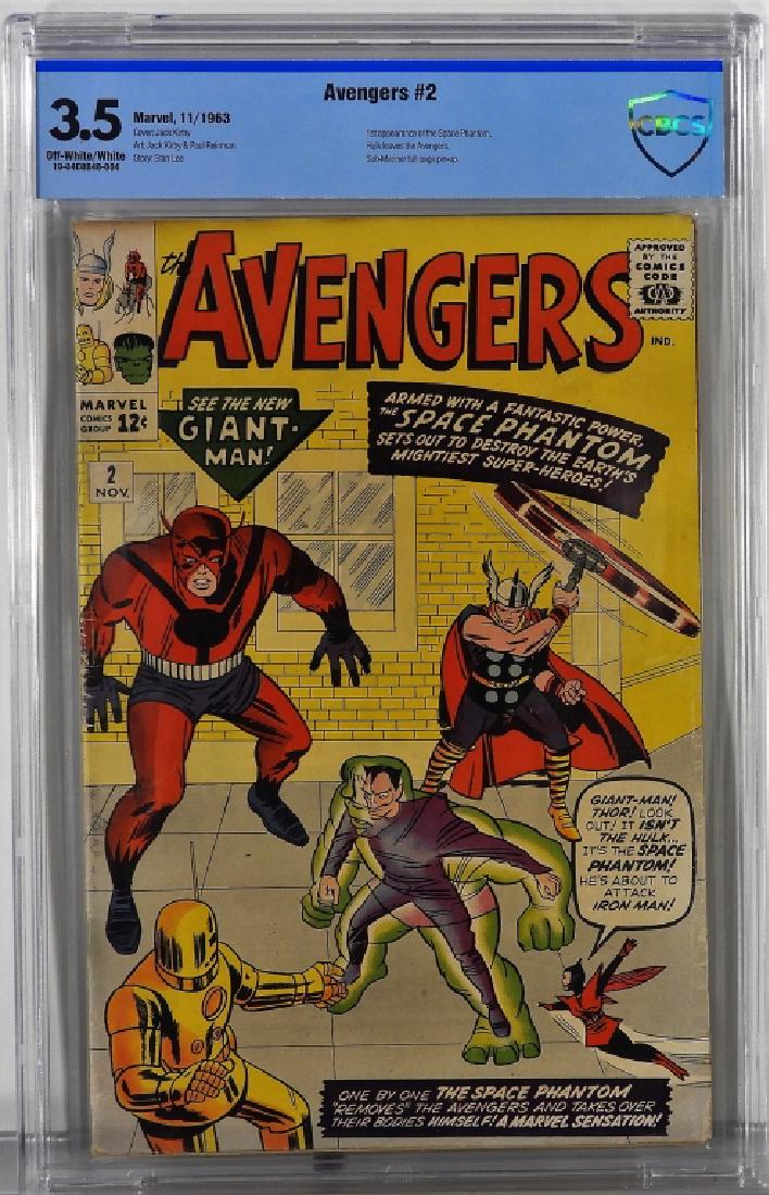 Marvel Comics Avengers #2 CBCS 3.5 (1 of 2)