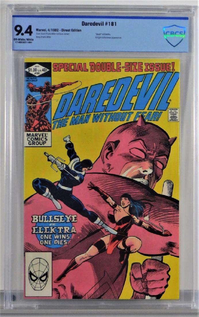 Marvel Comics Daredevil #181 CBCS 9.4 (1 of 2)