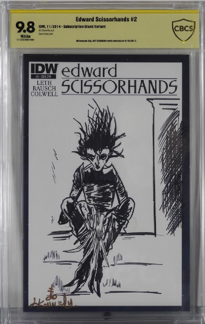 IDW Comics Edward Scissorhands #2 Sketch Cover 9.8 (1 of 2)