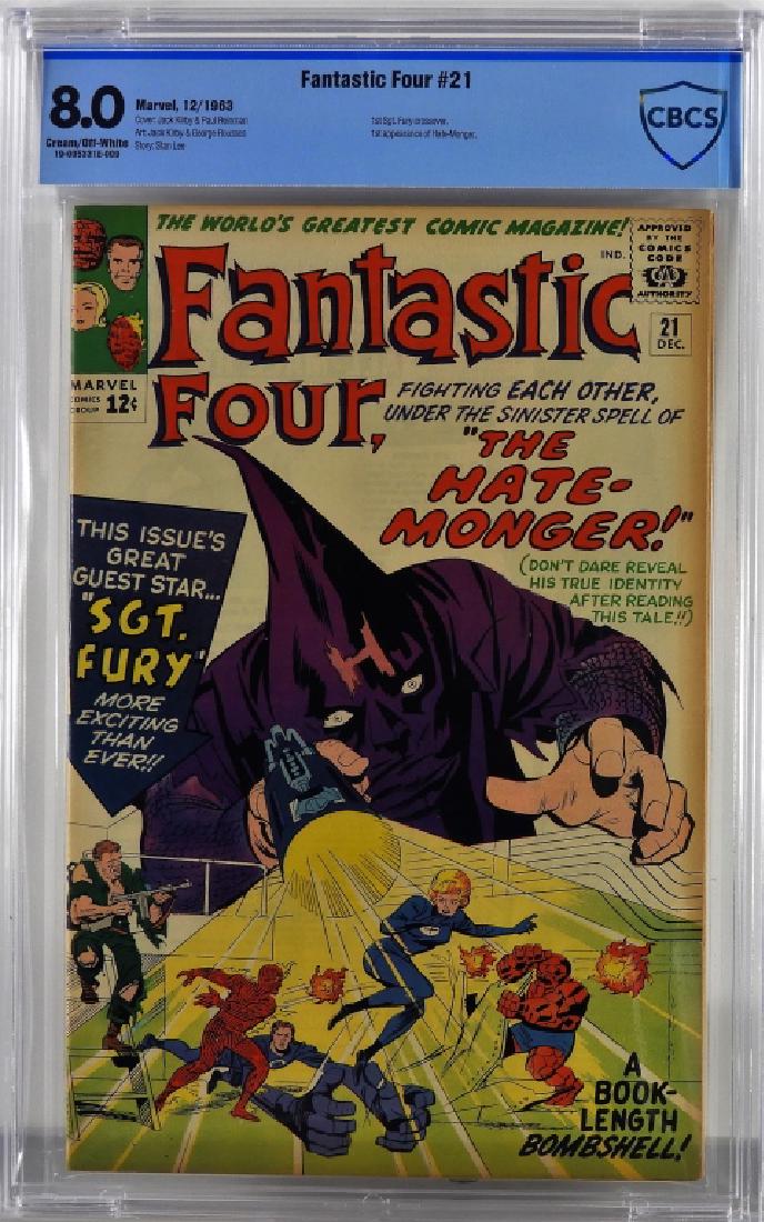 Marvel Comics Fantastic Four #21 CBCS 8.0 (1 of 2)