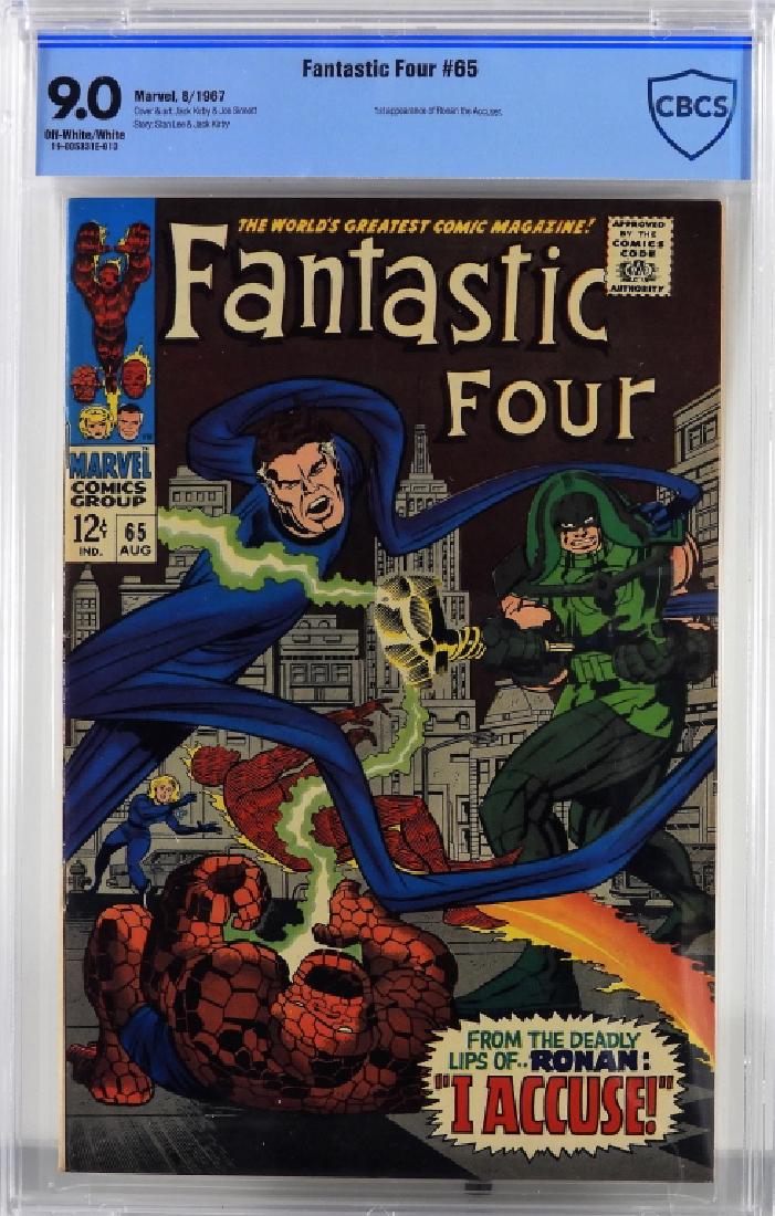 Marvel Comics Fantastic Four #65 CBCS 9.0 (1 of 2)