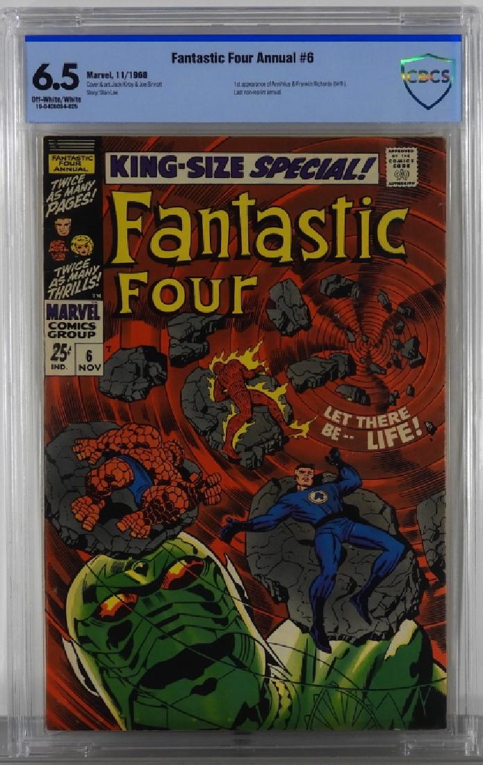 Marvel Comics Fantastic Four Annual #6 CBCS 6.5 (1 of 2)