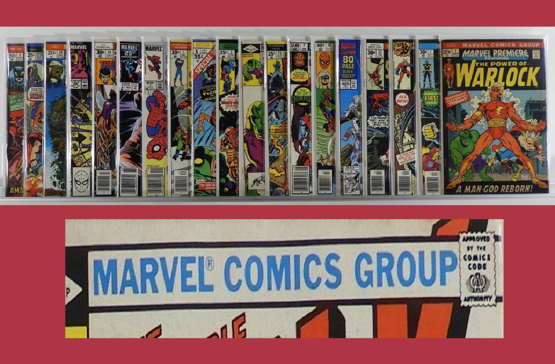 19PC Marvel Comics Bronze Modern Key Issue Group (1 of 7)