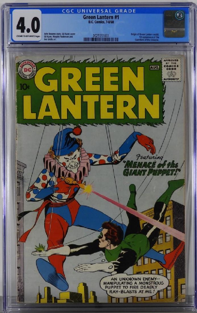 DC Comics Green Lantern #1 CGC 4.0 (1 of 2)
