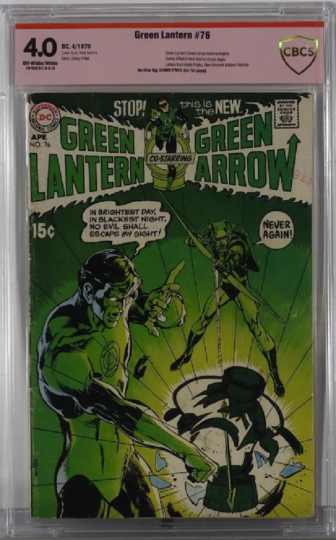 DC Comics Green Lantern #76 CBCS 4.0 Signed O'Neil (1 of 2)