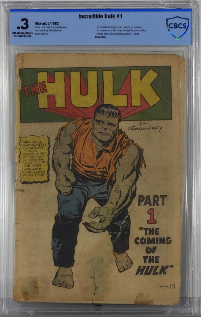 Marvel Comics Incredible Hulk #1 CBCS 0.3 (1 of 2)