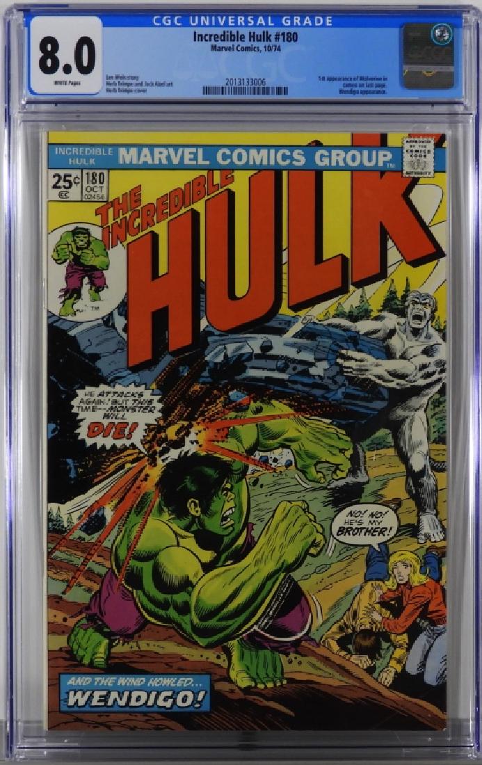 Marvel Comics Incredible Hulk #180 CGC 8.0 (1 of 2)