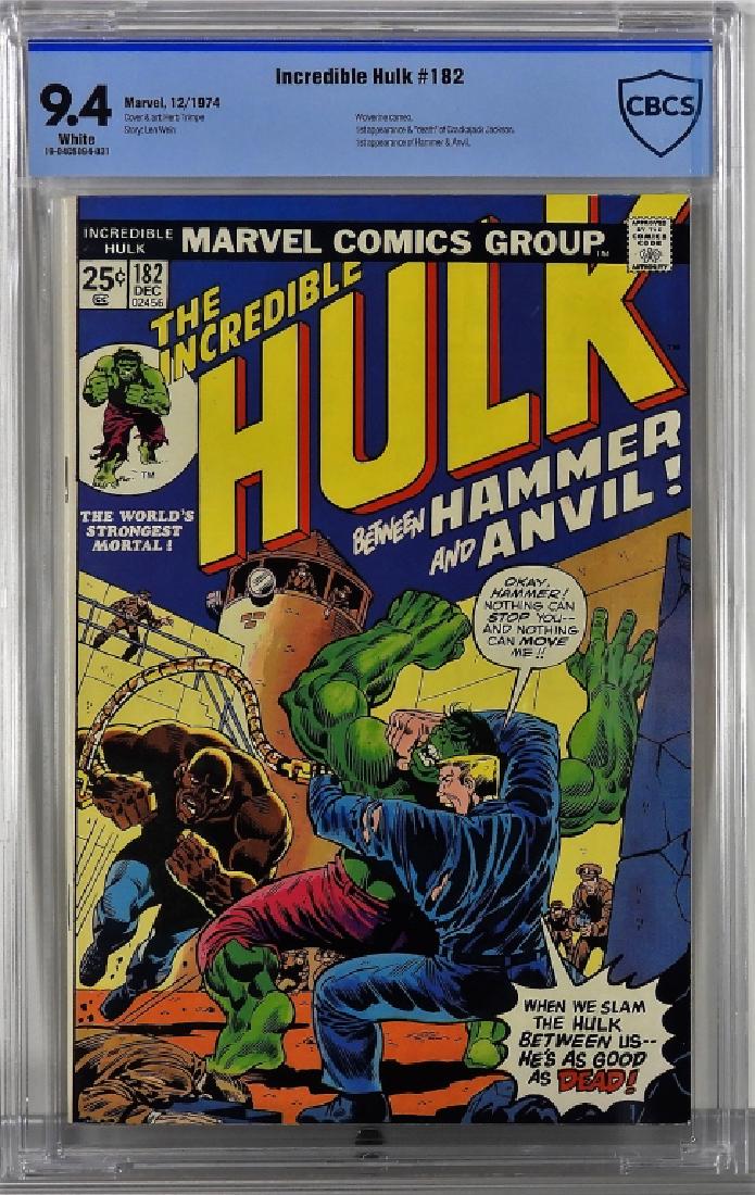 Marvel Comics Incredible Hulk #182 CBCS 9.4 (1 of 2)