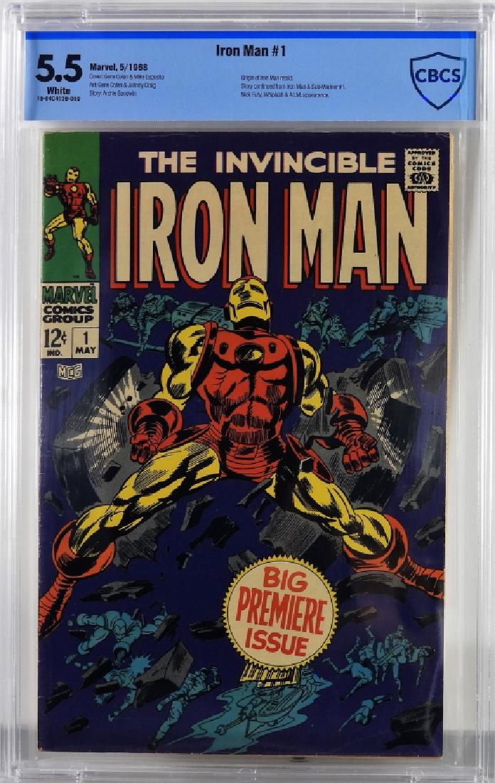Marvel Comics Iron Man #1 CBCS 5.5 (1 of 2)