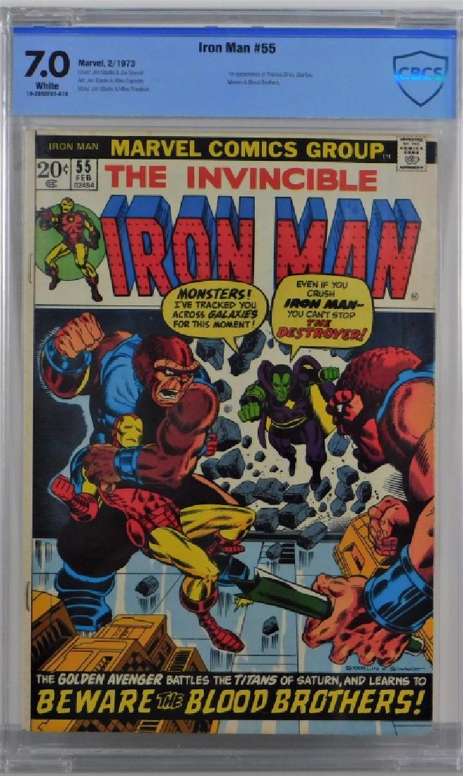 Marvel Comics Iron Man #55 CBCS 7.0 (1 of 2)
