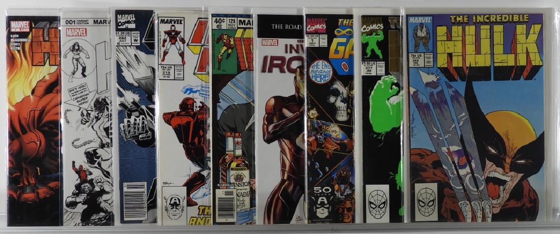 9PC Marvel Modern Hulk Iron Man Key Issue Group (1 of 4)
