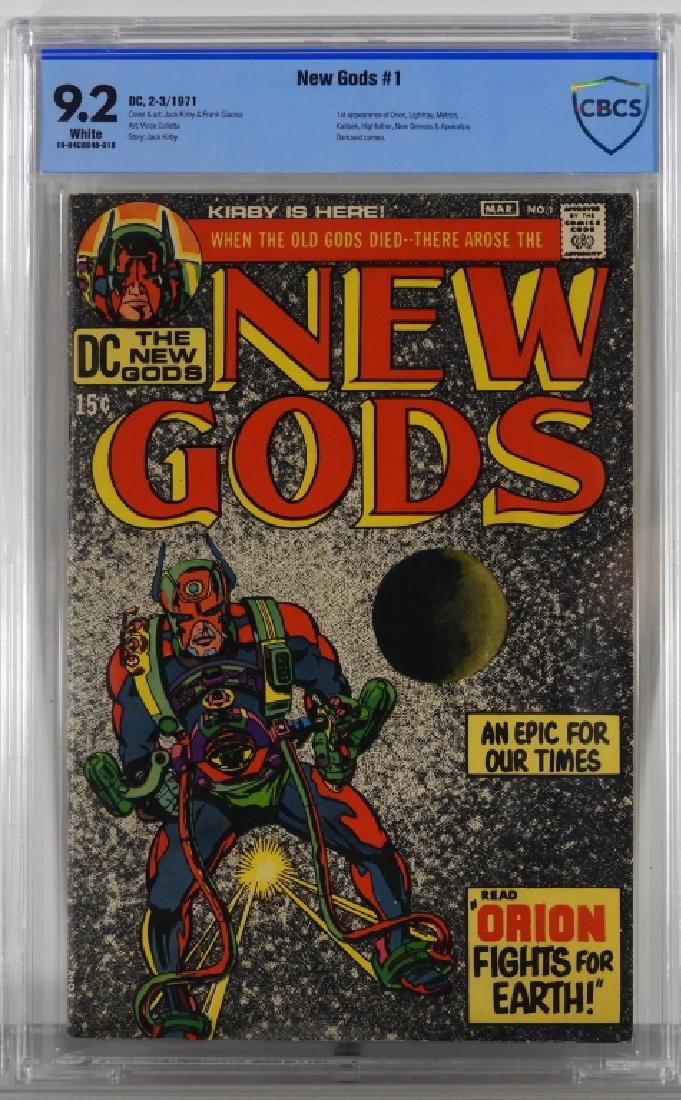 DC Comics New Gods #1 CBCS 9.2 (1 of 2)