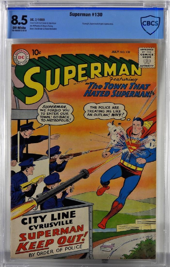 DC Comics Superman #130 CBCS 8.5 (1 of 2)