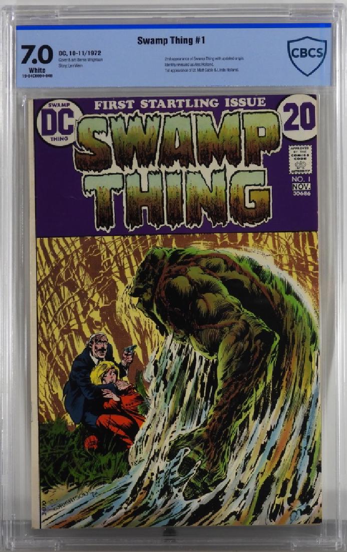 DC Comics Swamp Thing #1 CBCS 7.0 (1 of 2)