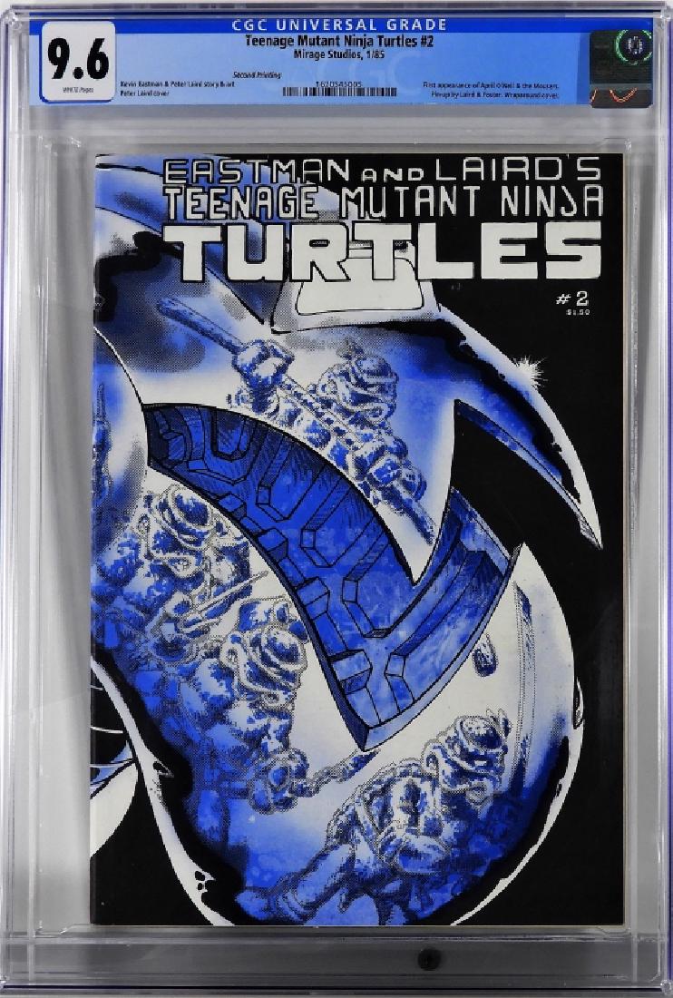 Mirage Teenage Mutant Ninja Turtles #2 CGC 9.6 (1 of 2)