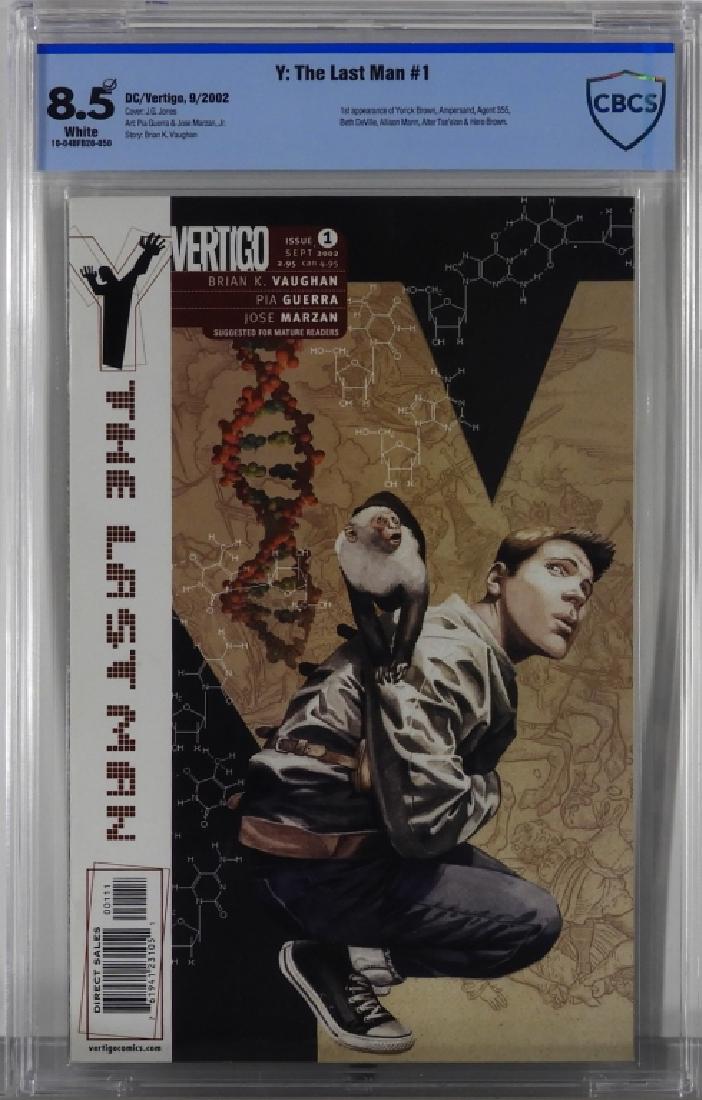 DC Comics Vertigo Y: The Last Man #1 CBCS 8.5 (1 of 2)