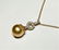 18K Yellow Gold Pearl & Diamond Pendent Necklace - 2