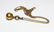 18K Yellow Gold Pearl & Diamond Pendent Necklace - 5
