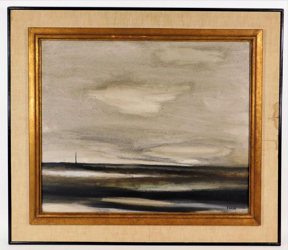 Jean Claude Farhi O/C Abstract Landscape Painting (1 of 5)