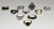10PC Sterling Silver & Precious Stone Lady's Rings