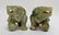 PR Chinese Qing Dynasty Carved Jadeite Foo Lions - 3