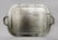 2PC St. James Silver Plate Serving Tray & Stand - 6
