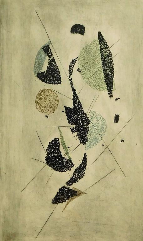 Arthur Luiz Piza Modern Geometric Abstract Etching (1 of 7)
