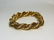 14K Gold Fancy Braided Rope Twist Bracelet 34.7g - 2