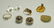 6PC Estate Fine Jewelry Ring Pendant Earring Group