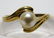 8PC Estate 14K Gold Pearl Jewelry Earring Group - 8