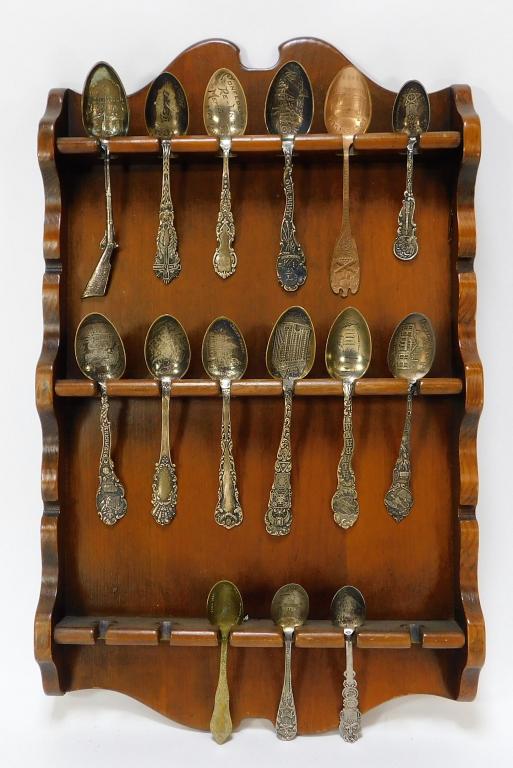 Collection of Civil War Era Commemorative Spoons (1 of 8)
