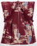 Meiji Period Boats and Flowers Furisode Kimono - 4