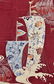 Meiji Period Boats and Flowers Furisode Kimono - 8