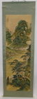 Japanese Vibrant Landscape Hanging Wall Scroll - 2