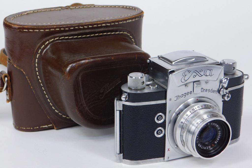 Ihagee Exa SLR Camera, Meritar Lens 50mm f/2.9 (1 of 6)